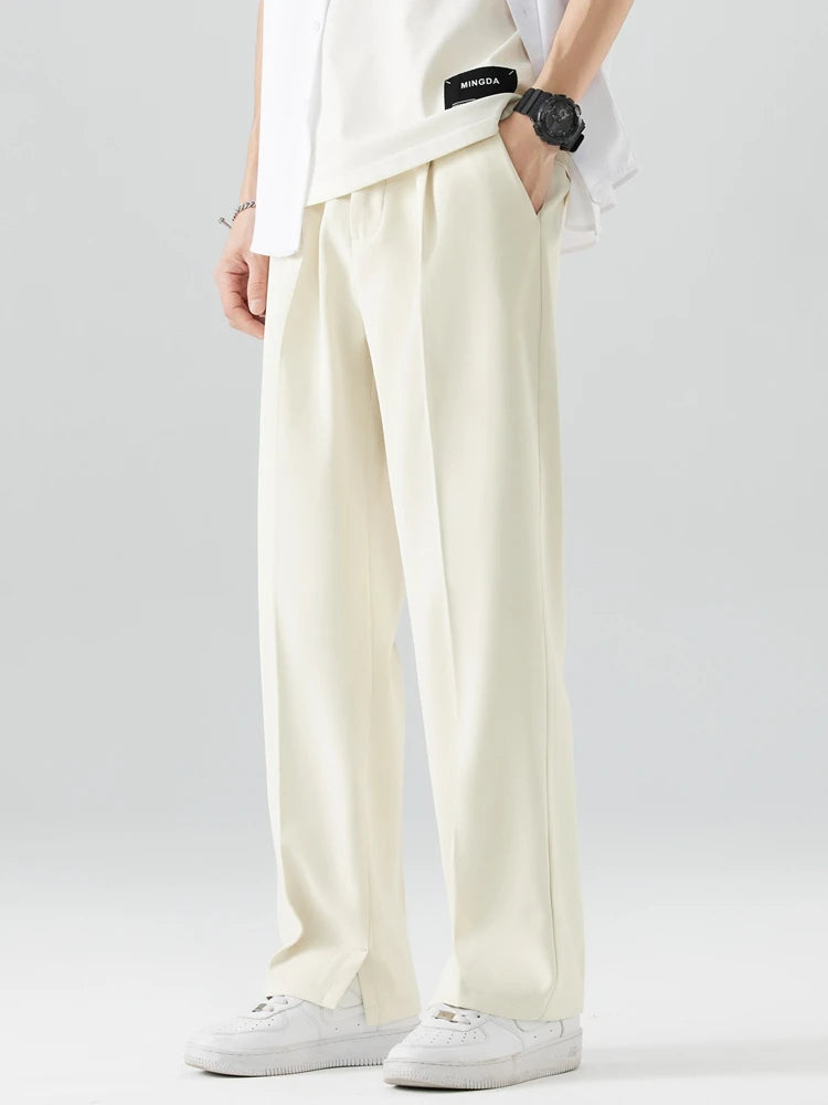 ClassicTrousers™ – Ankle Slit Trousers