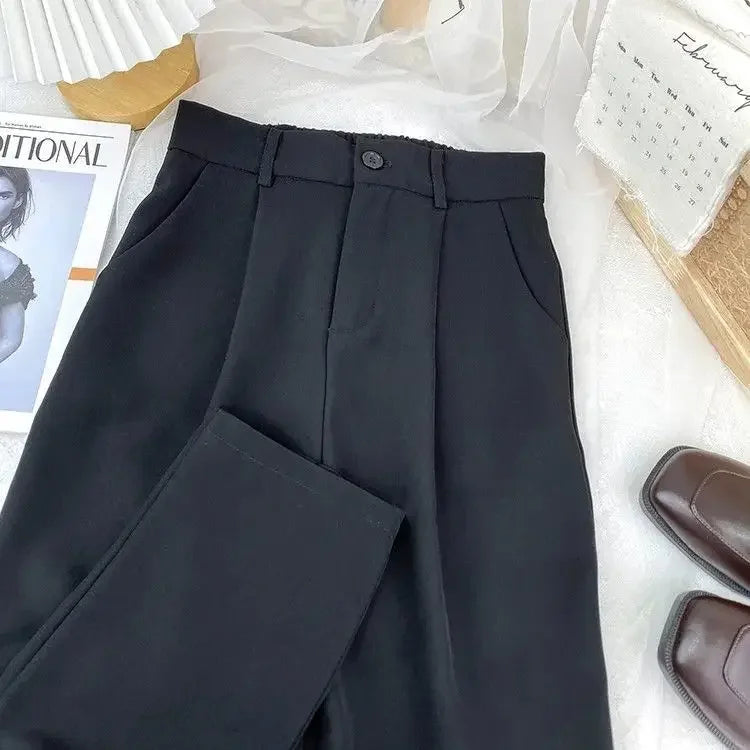 EleganceFit™ – High-Waist Tailored Trousers