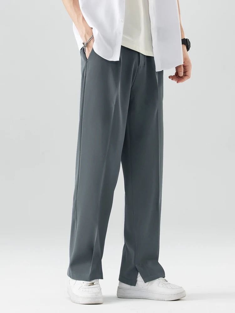 ClassicTrousers™ – Ankle Slit Trousers