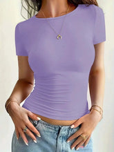 Load image into Gallery viewer, FlexFit™ – Ribbed Crop Tee
