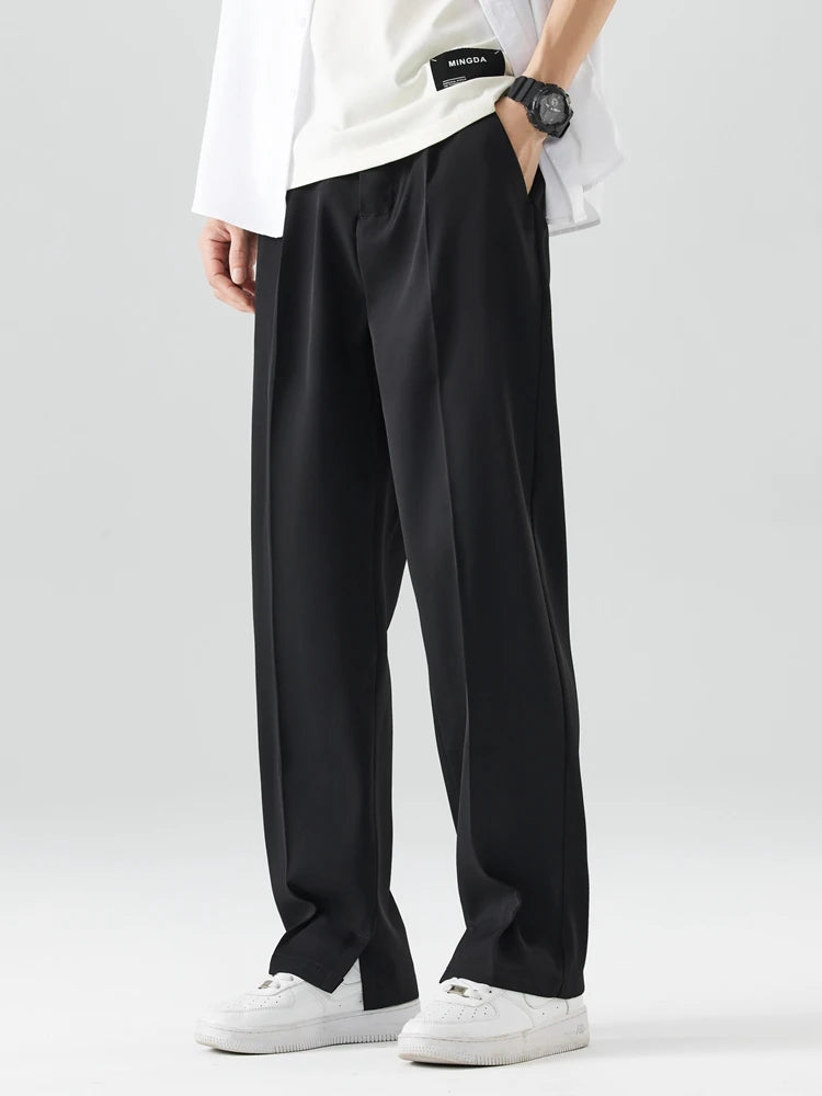 ClassicTrousers™ – Ankle Slit Trousers