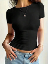 Load image into Gallery viewer, FlexFit™ – Ribbed Crop Tee
