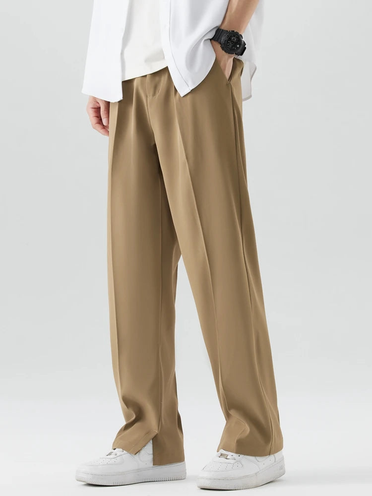 ClassicTrousers™ – Ankle Slit Trousers