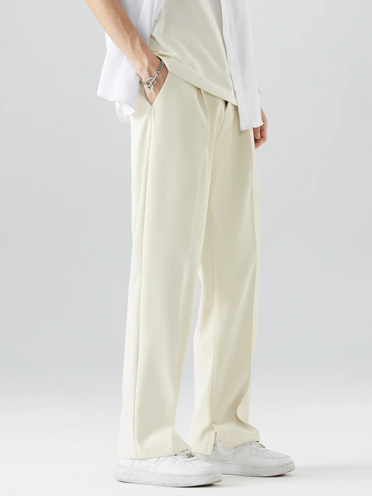 ClassicTrousers™ – Ankle Slit Trousers