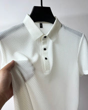 Load image into Gallery viewer, AeroCool™ – Ribbed Cotton  Polo
